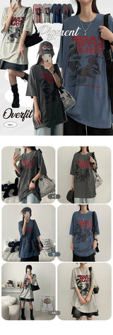 Rusher Pigment Oversized Fit Short Sleeve Tee