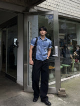 Annbe レイヤードポケットパンツ