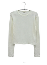 ベイパーアンゴラクロップTシャツ（3c）