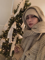 [wool20%] エリーボカシハンドメイドニットカーディガン