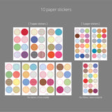oab pattern sticker pack circle