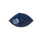 Flower Denim Hat