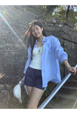 Sora Stripe Cool Loose Fit Shirt