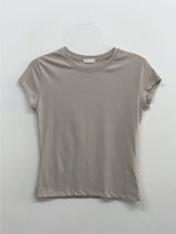 モダール キャップスリーブ ショートスリーブ Tシャツ