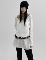 [MADE] Tiyan See-Through Layered Onepiece