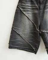 Slash Bermuda Denim Pants
