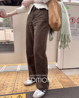【MADE】コーデュロイストレートパンツ