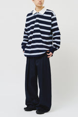 Wino Striped Rugby Top (3color)
