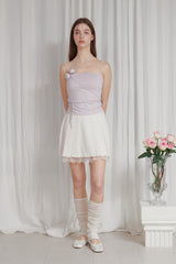 LYNN MINI SKIRT cream
