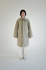 Oversized puffer coat, Khaki