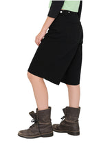 BTB : SANP BUTTON BERMUDA SHORTS [SHADOW BLACK]