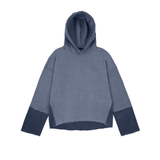 PIGMENT CUTTED HOODIE_BLUE NAVY