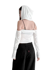  CROP HOOD OFF TOP