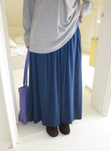26SS★ [BAONHAUS] Ketone Banding Long Skirt