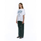 タイポTシャツ White