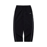 Sports Dept Piping Woven Wide Pants - Black
