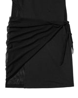 In&Out Sleeveless Dress _ BLACK