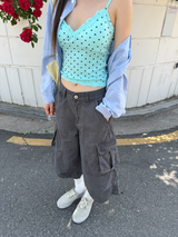 dot pad bra top 