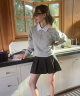 Picket collar sweatshirt - mtm