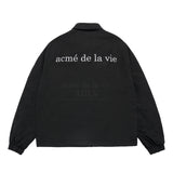 24FW BASIC LOGO COACH JACKET BLACK