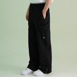 Poly Span Winter Cargo Pants - BLACK