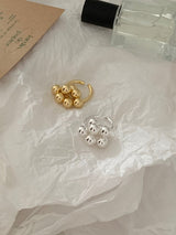 [Hearts2Hearts]Silver balls rings