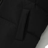 CHERRY REVERSIBLE SHORT DOWN JUMPER [BLACK]