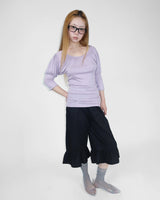 AMELIE SHIRRING PUFF T-SHIRT