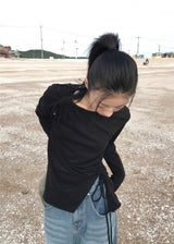 カフィードワイドデニムパンツ