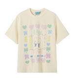 プリントルーズ半袖Tシャツ