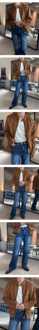 [FLARE FIT] リラックスフレアフィットデニムパンツ (2color)