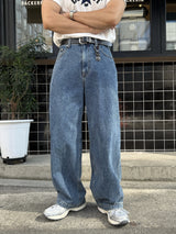 Ber balloon denim pants