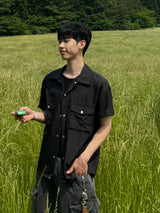 マッスルフィット フェザーリブタンクトップ (3 Colors)