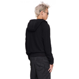 BEUTER® BLACK PANELED RIVERSIBLE HOODIE / BEUTER® ブラックパネル リバーシブルフーディ