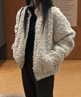 [Reversible] Reversible leather fur jacket(2color)