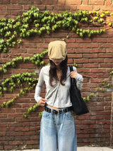【即日発送】YWD STUDDED WALLET BELT (1color)