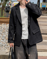 Liss Suede Blazer Jacket