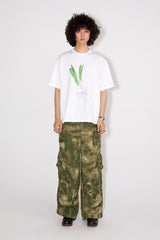 Simple and fun printed summer pure cotton loose short-sleeved T-shirt