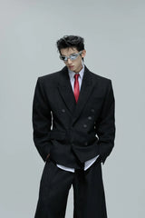 Waffle Textured Pearl Blazer