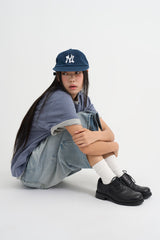 セミクロップドデイリーTシャツ