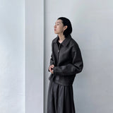 Pinstripe Zip Jacket