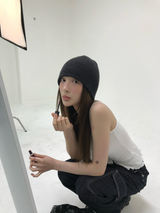リブニットビーニー