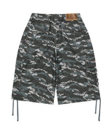 UTILITY CARGO CAMO SHORTS