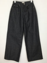 Stitched wide engine denim (2color)