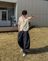 リブニットジップアップカーディガン