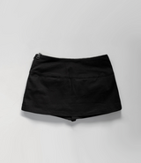 フォクスy2kジッパーカーゴスカート(black)