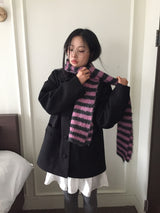 La Madeleine Frill Coat (2color)