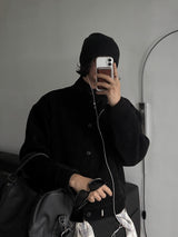 ASCLO String Velour High Neck Cardigan (3color)