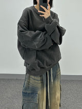 shine patch sweatshirt