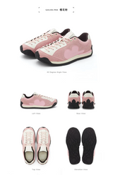 WE FLOWER Fashionable New Hobo Shoes, Versatile, Comfortable and Light - weight - Sakura Pink